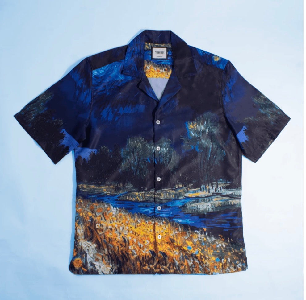 VAN GOGH RESORT COLLAR SHIRT