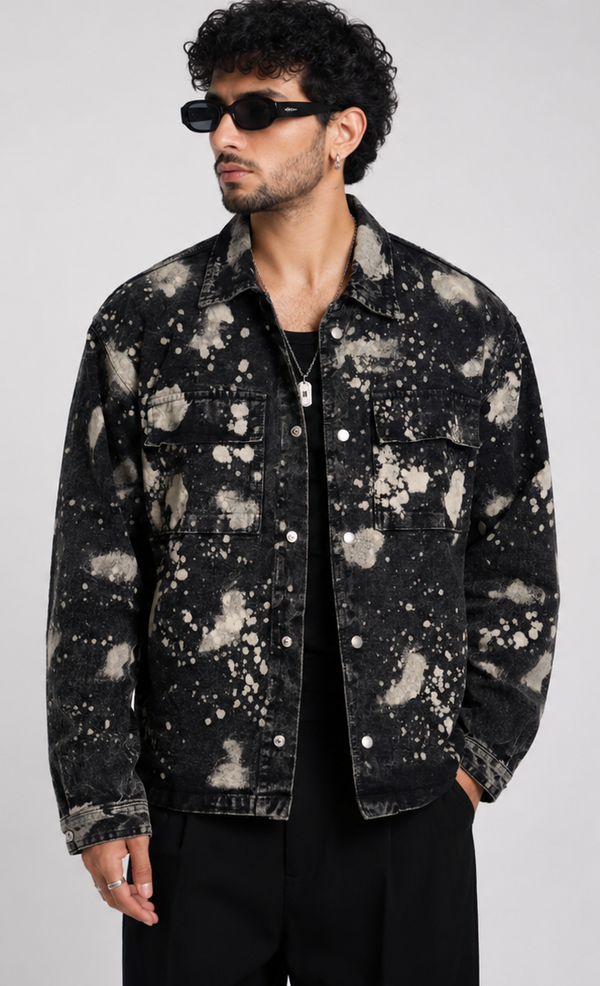 Black Hypo Denim Shirt