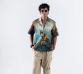 Court of Chaos Oversized Cuban Collar Shirt