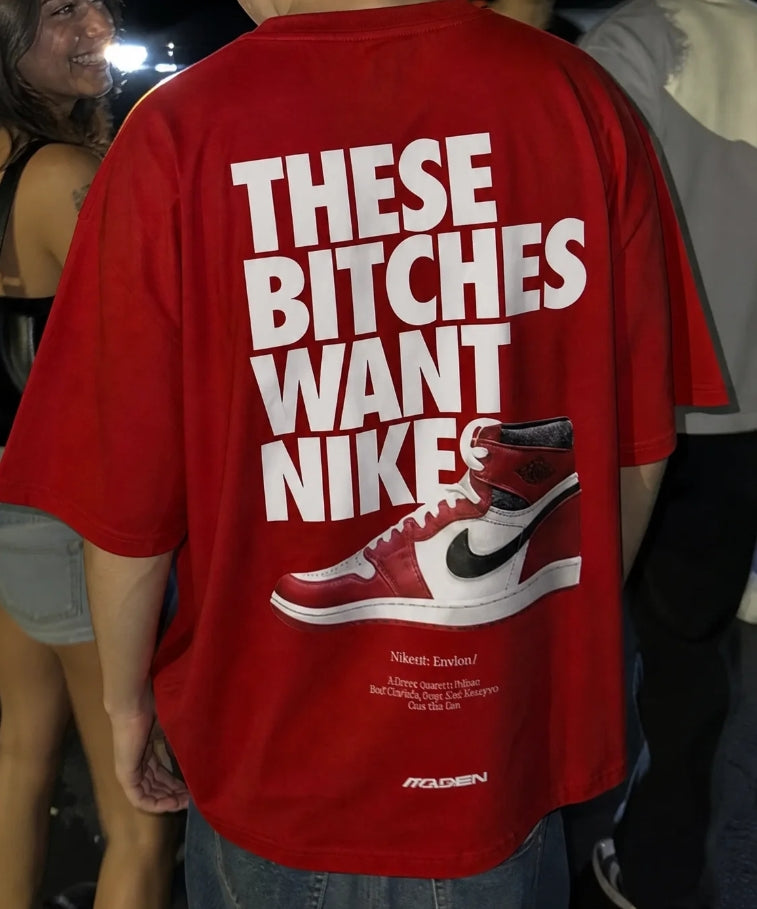 Nike Bitches Oversized T-shirt
